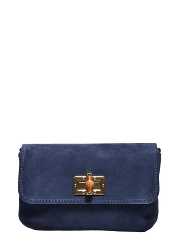 Luisa Vannini BLUE Cowhide Leather Bag