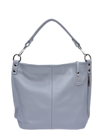 Roberta M Turquoise Cowhide Leather Bag