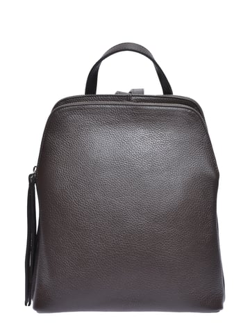 Isabella Rhea Chestnut Brown Cowhide Leather Bag
