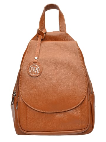 Roberta M Brown Cowhide Leather Bag