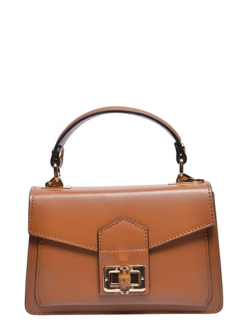Roberta M Brown Cowhide Leather Bag