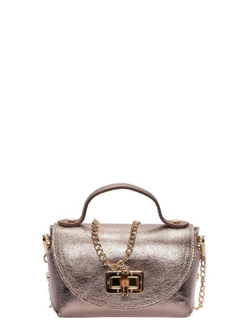 Roberta M Bronze Calfskin Bag