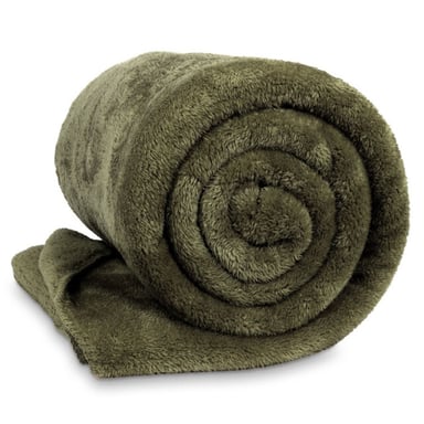 Unique Living plaid Torvah XL winter green 220x240cm