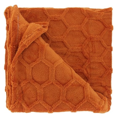 Unique Living throw Thor orange flame 150x200cm