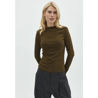 mbyM Julissa-m top smoked olive -