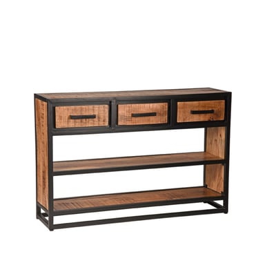Label51 Sidetable Tampa Rough Mango Wood