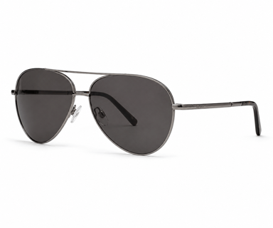 Barbour BA4051 C3 Zilverkleurige metalen zonnebril