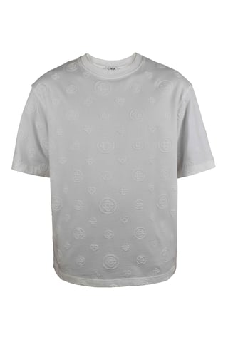 Casablanca Monogram Oversized T-Shirt White