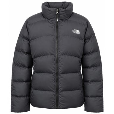 The North Face Saikuru zwarte gewatteerde damesjas
