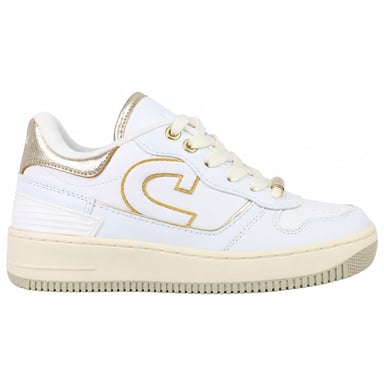 Cruyff Campo Low Sneakers voor kinderen Wit/Goud