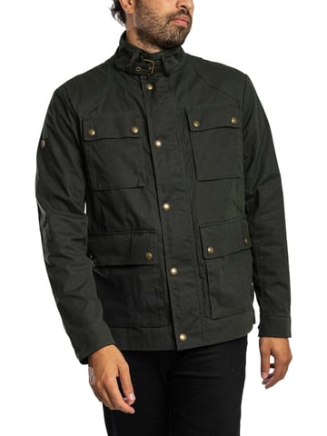 Superdry Wax Racer-Jas, Groen
