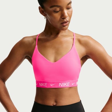 Nike Womens/Ladies Indy Light Support Sports Bra (Hyper Pink)