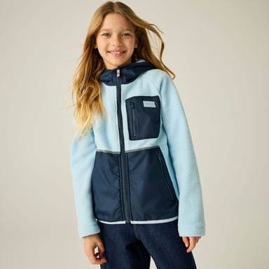 Regatta Munro Hybrid-jas voor kinderen (Skyway/Marine)