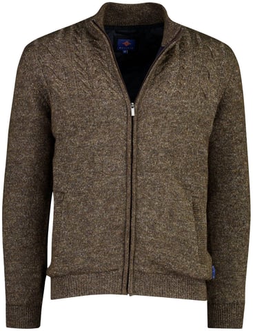 Baileys Brown Knitted Cardigan