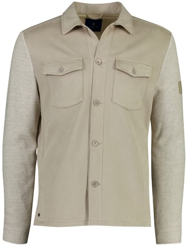Blue Industry beige overshirt
