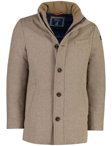 New Zealand overcoat beige