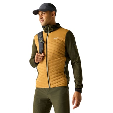 Regatta Heren Andreson Marl Hybride Jas (Houtbruin/Donkere Khaki)