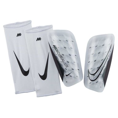 Nike Mercurial Lite Shin Guards Set (White/Black)