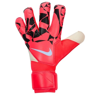 Nike Unisex Adult Mercurial Geometric Pattern Goalkeeper Gloves (Red/Black)