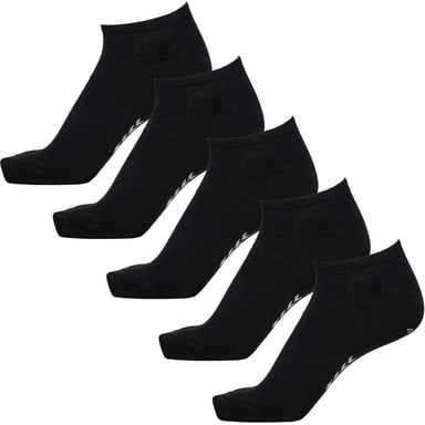 Hummel Childrens/Kids Cushioned Ankle Socks (Pack of 5) (Black)