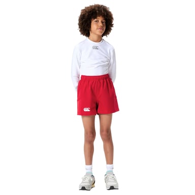 Canterbury Childrens/Kids Advantage 2.0 Shorts (Flag Red)