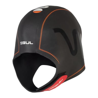 Gul Unisex Adult Logo Neoprene Swimming Cap (Black)