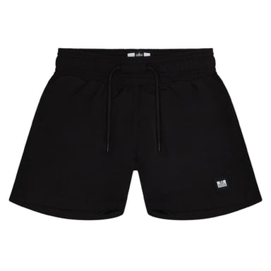 Weekend Offender Boys Badge Swim Shorts (Black)