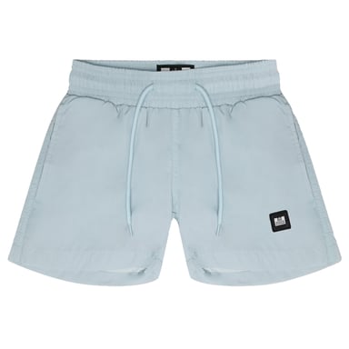 Weekend Offender Boys Badge Swim Shorts (Cloud)