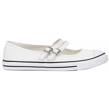 Converse Chuck Taylor All Stary Dainty Mary Jane Dames Witte vrijetijdsschoenen