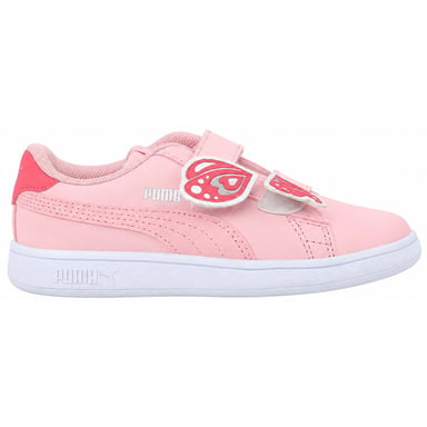 Puma Smash v2 Bfly V Roze kindersneakers
