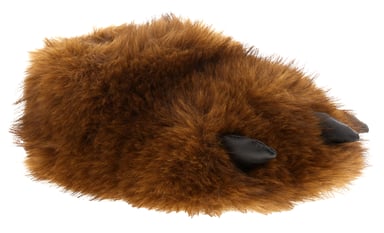 Wynsors Novelty-pantoffels voor jongens Talon Jnr Dual Fit instapmodel bruin