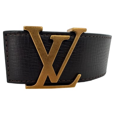 Louis Vuitton Omkeerbare riem van bruin leer