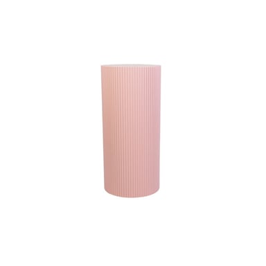 House Vitamin Side table / pillar – cylinder MDF light pink 30x65cm
