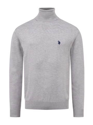 U.S. POLO ASSN. men’s turtleneck jumper – 100% cotton with embroidered logo