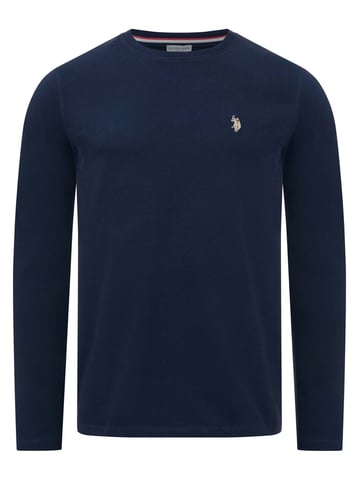 U.S. POLO ASSN. Luucas men’s long sleeve shirt – 100% cotton with embroidered logo