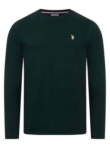 U.S. POLO ASSN. Luucas men’s long sleeve shirt – 100% cotton with embroidered logo