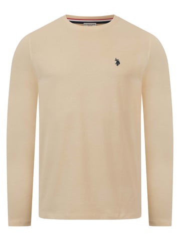 U.S. POLO ASSN. Luucas men’s long sleeve shirt – 100% cotton with embroidered logo