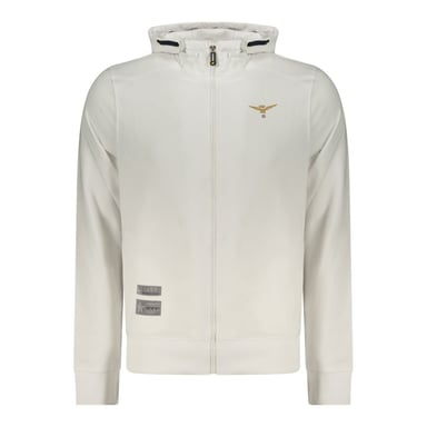 Accademia Militare White Cotton Men's Hoodie
