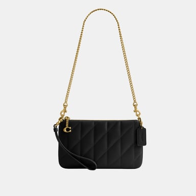 Coach pouch met Pillow-quilting