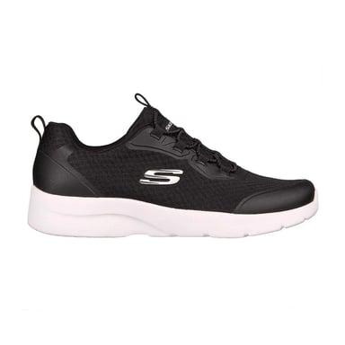 Skechers Womens/Ladies Dynamight 2.0 Social Orbit Trainers (Black/White)