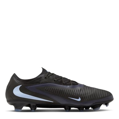 Nike 6 Low Pro voetbalschoenen voor heren en volwassenen met vaste noppen voor stevige ondergrond in zwart/zwart