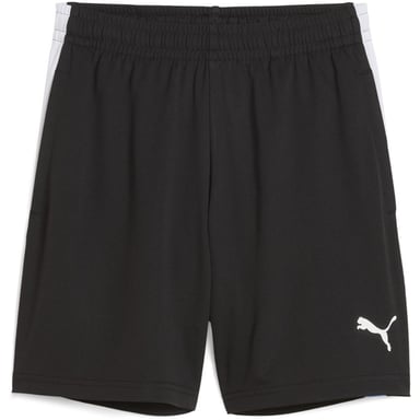 Puma Individualliga trainingsvoetbalshort voor jongens in Blk-Wht-UltrBlu