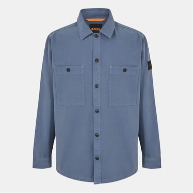 Boss herenshacket in Open Blue 495