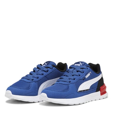 Puma Graviton lage sneakers voor jongens in Blu/Blk/Wht