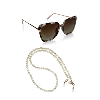 Marc Lauder BROWN TORTOISE Sunglasses set