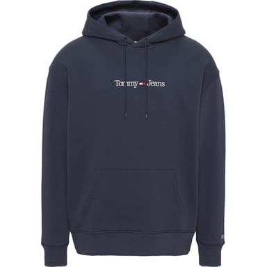 Tommy Jeans Hoodies Reg Linear Hoodie Blue