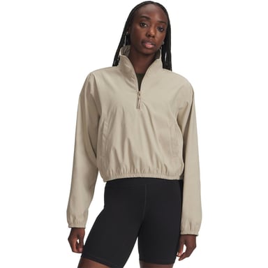 Under Armour Unstoppable performance-trainingsjack voor dames in bruin