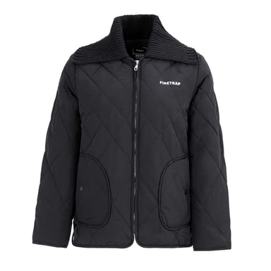 Dames Firetrap gewatteerde jas in zwart