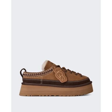 UGG Australia Dames slipper met vetersluiting en heritage design