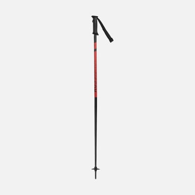 Rossignol Tactic black red men's ski poles -